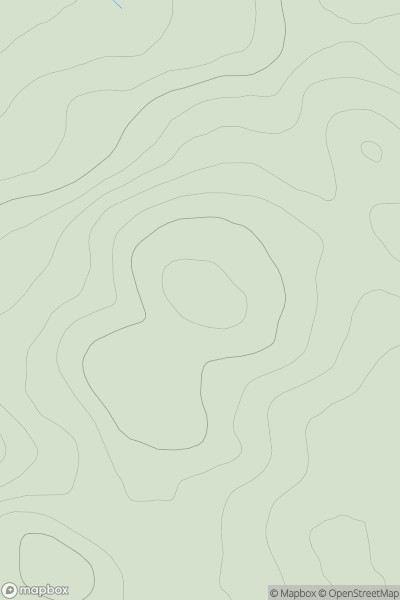Thumbnail image for Meall a' Chaise [Altnaharra to Dornoch] showing contour plot for surrounding peak